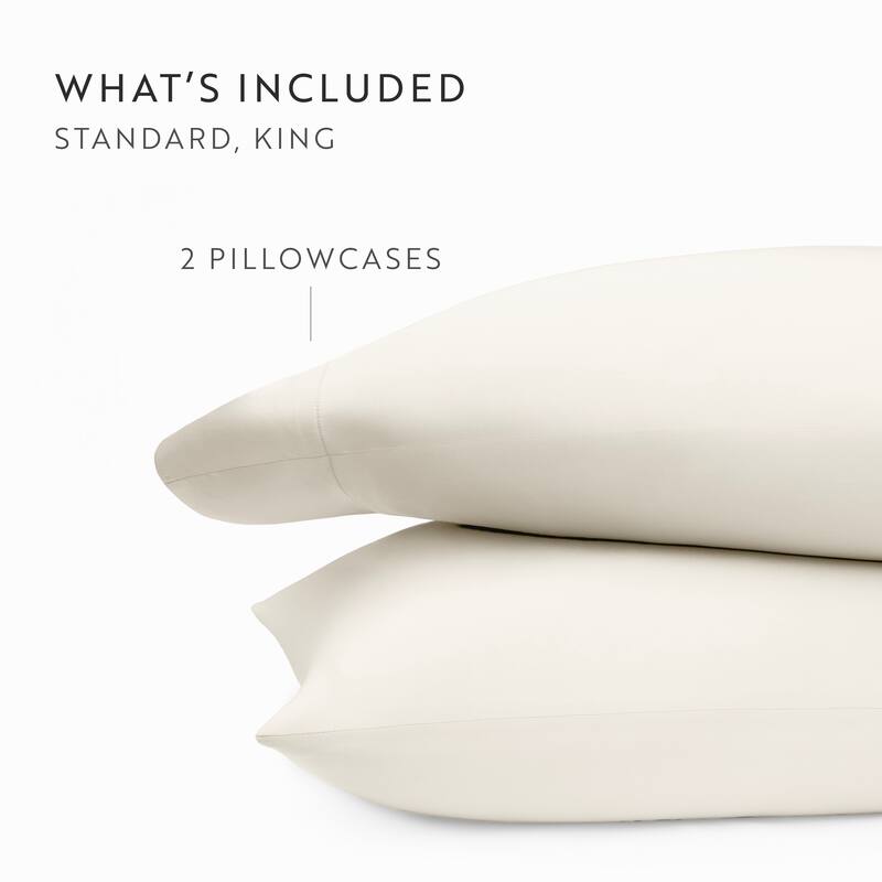 Becky Cameron Soft 100% Rayon from Bamboo 2-Piece Pillowcase Set