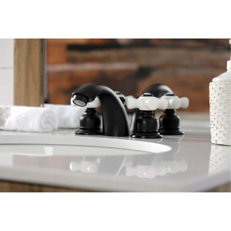 Kingston Brass Victorian Mini-Widespread Bathroom Faucet