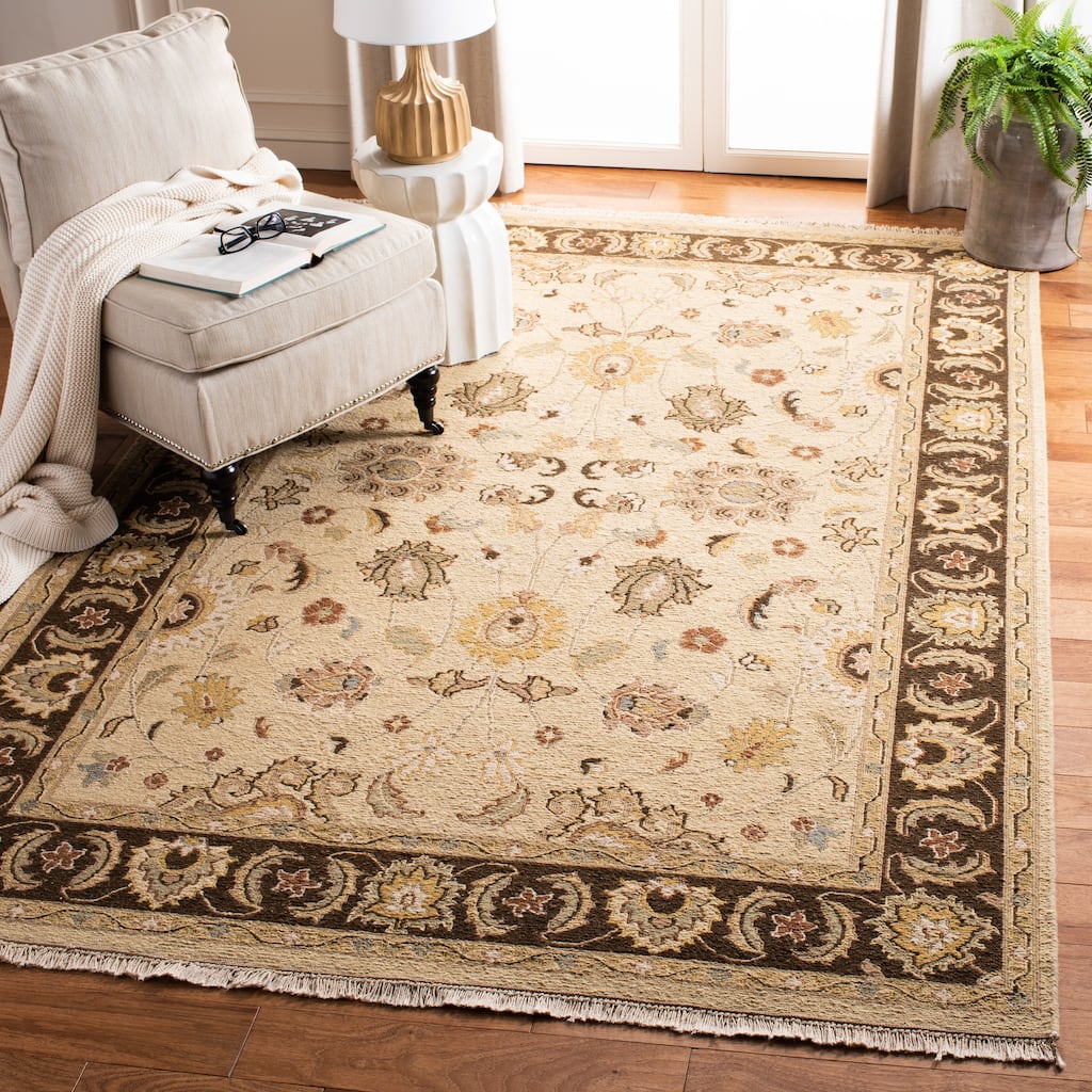 SAFAVIEH Couture Handmade Sumak Flatweave Monia Traditional Oriental Wool