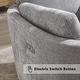 preview thumbnail 51 of 68, HOMYKA Power Rocker Swivel Recliner with USB and Type-C Ports