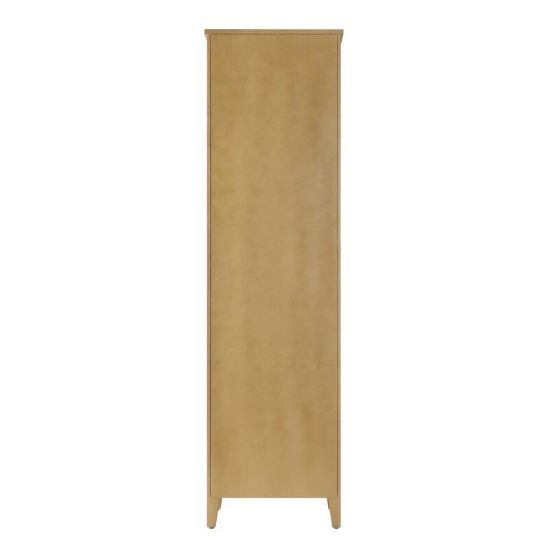 Kensington 16-28 Inch Open Shelving Bath Storage Cabinet