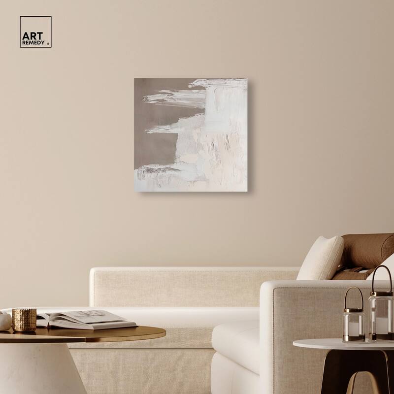 Art of Greige II Canvas by Art Remedy, Gallery Wrapped
