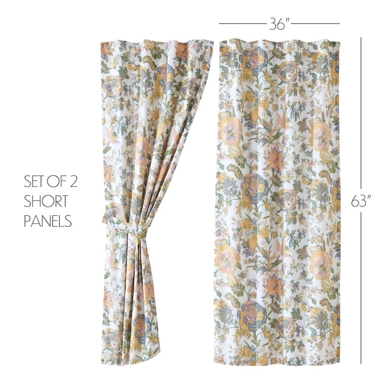 Wilder Short Panel Set of 2 63x36