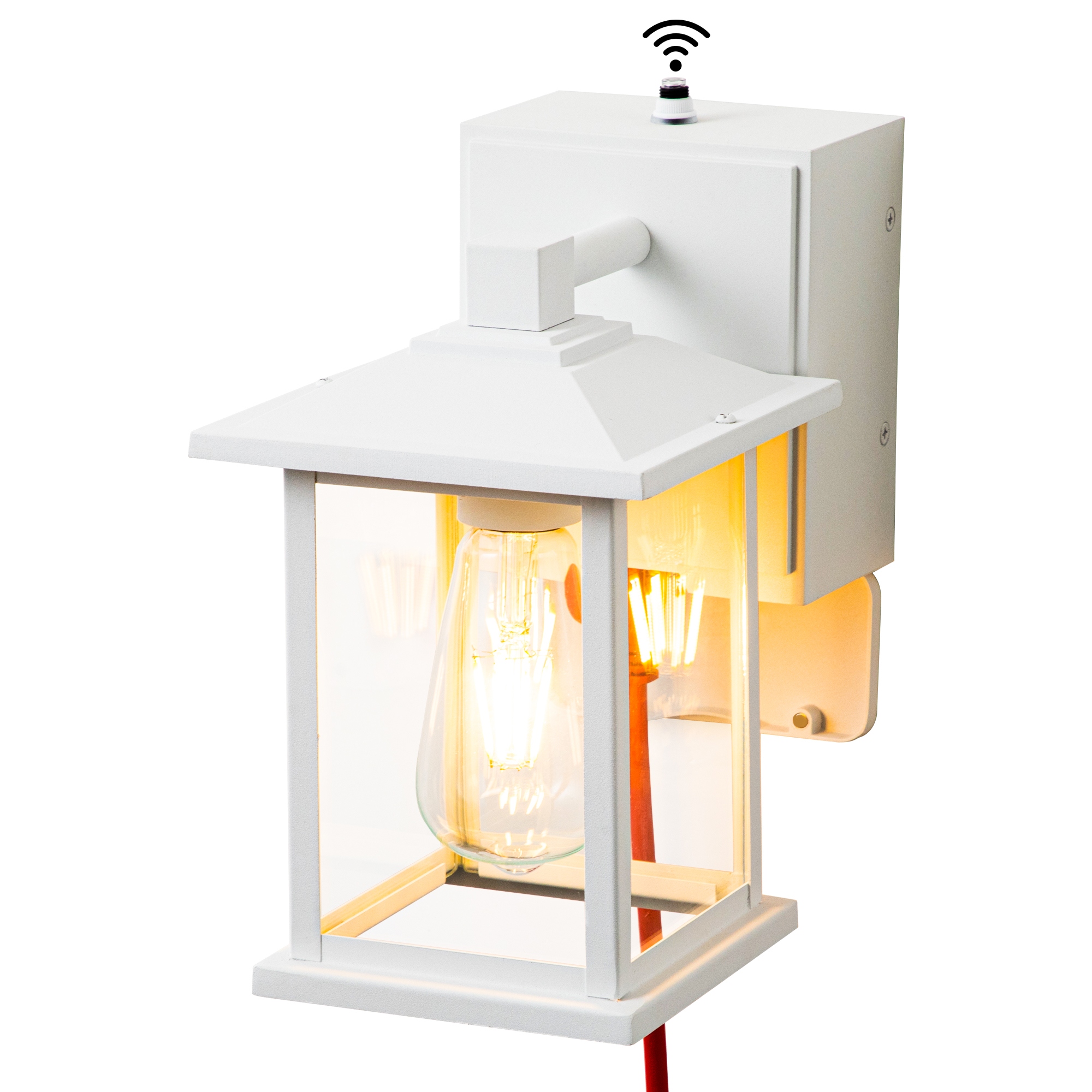 Outdoor light with gfci on sale