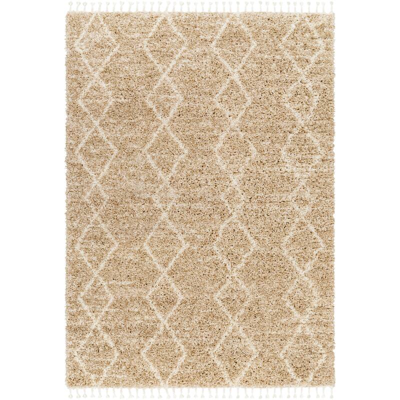 Simon Global Area Rug - 7' 10" x 10' - Tan