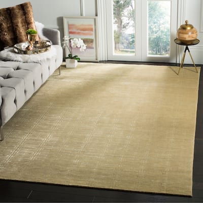 SAFAVIEH Couture Hand-knotted Tibetan Hanne Modern Wool Rug