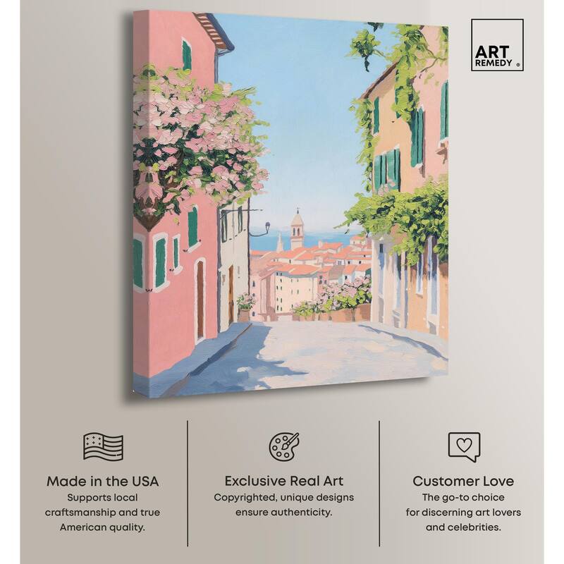 Adrift in Venice Canvas Coastal Prints by Art Remedy, Gallery Wrapped