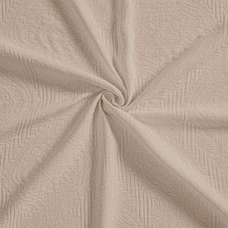 Superior Florin Jacquard Scrolling Medallion Cotton Bedspread Set