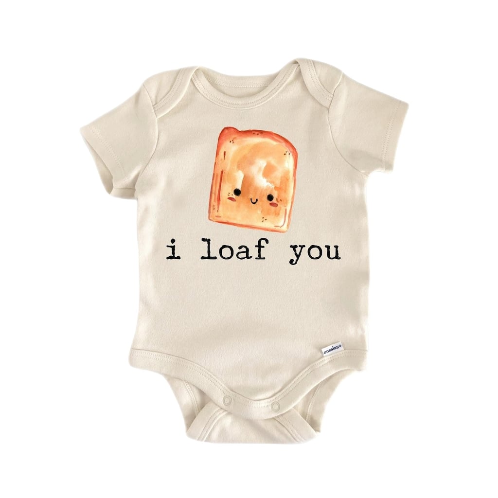 Bread Baking Loaf - Baby Boy Girl Clothes Infant Bodysuit Funny Cute Newborn