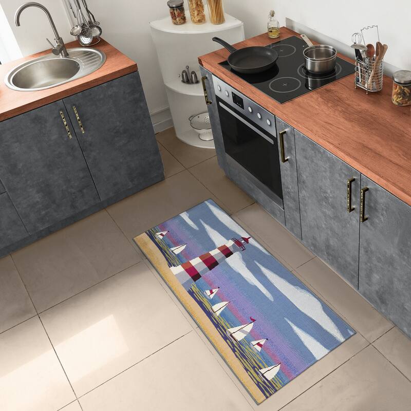 Liora Manne Esencia Lighthouse Indoor/Outdoor Mat