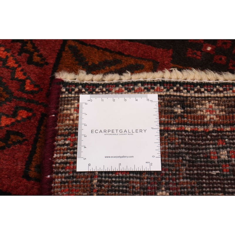ECARPETGALLERY Hand-knotted Konya Anatolian Black Wool Rug - 4'2 x 9'4