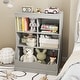 preview thumbnail 2 of 6, 3-Tier Children Storage Bookcase with 5 Open Compartments - 26.5" x 16" x 34.5"