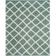 preview thumbnail 33 of 60, SAFAVIEH Dallas Shag Melahat Trellis 1.5-inch Thick Rug