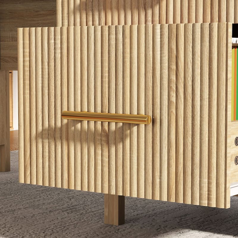 54W Executive Desk Home Office Desk with File Drawer