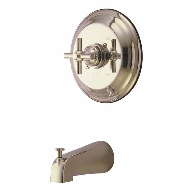 Kingston Brass Pressure Balanced 7 GPM Tub Spout with Rough-In Valve