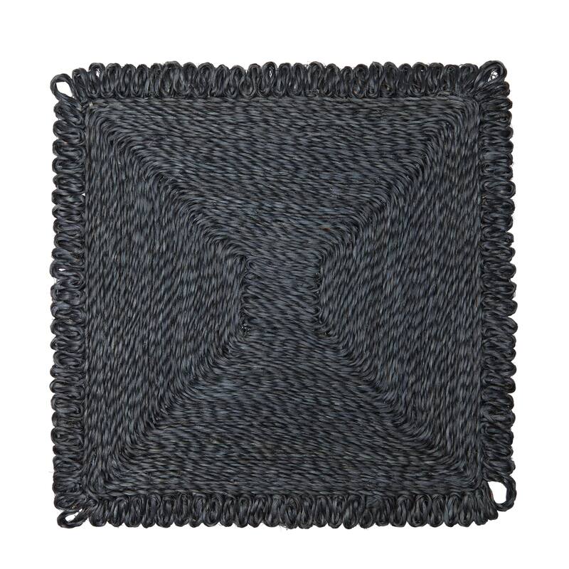 Caravan Loopy Square Place Mat - Set of 4 - 14" - 14 x 14