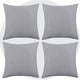 preview thumbnail 70 of 89, Deconovo Faux Linen Throw Pillow Covers 4 PCS(Cover Only)