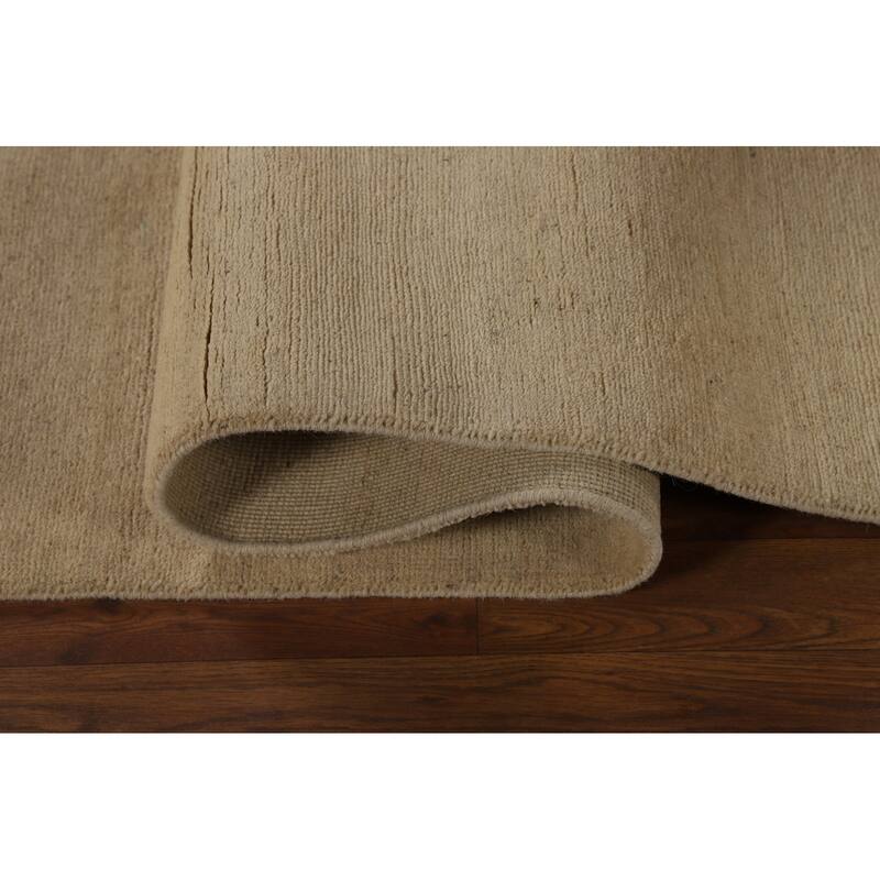 Modern Gabbeh Oriental Runner Rug Handmade Wool Carpet - 3'2"x 11'10"