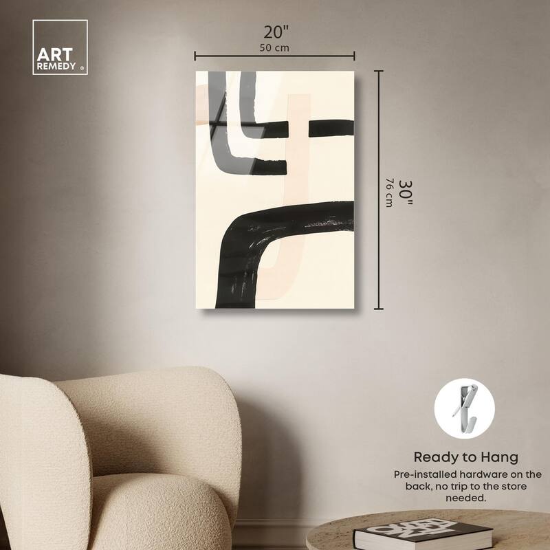 Contempogeo II Acrylic by Art Remedy, Ready to Hang