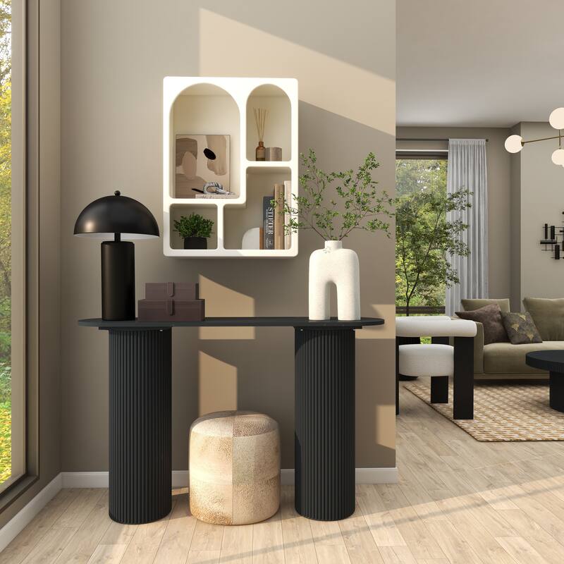 Metal Deep Set Wire Mesh Rolling Laundry Basket Storage Cart with Handles - Black, Gold, White - CosmoLiving by Cosmopolitan