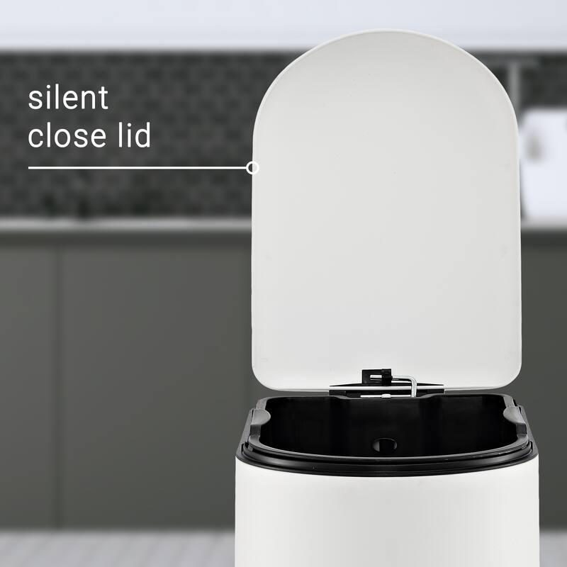 happimess Roland Mini Step-Open Trash Can