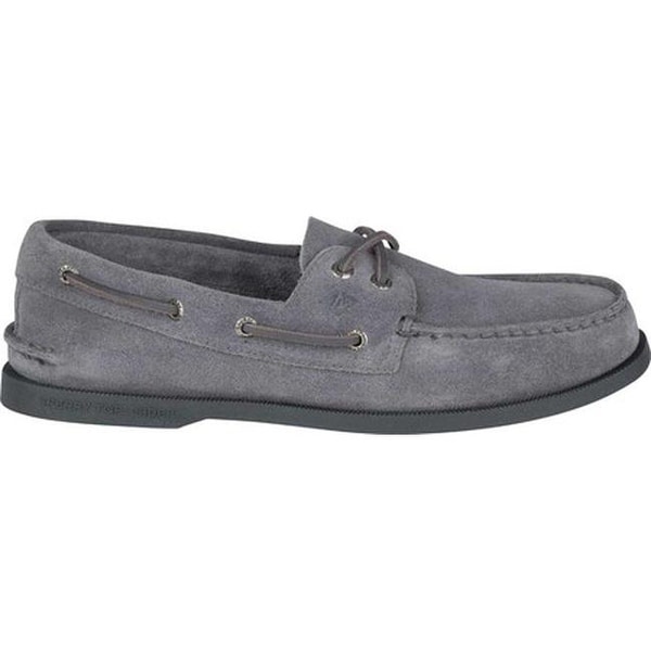 mens grey boat shoes