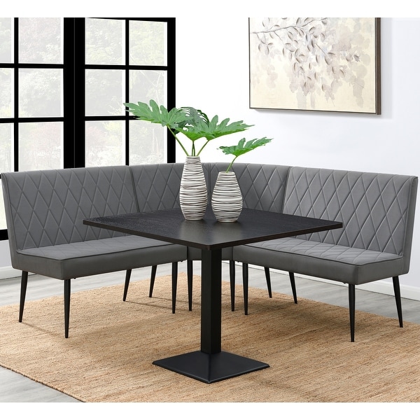 Kitchen table with 2025 corner bench and chairs