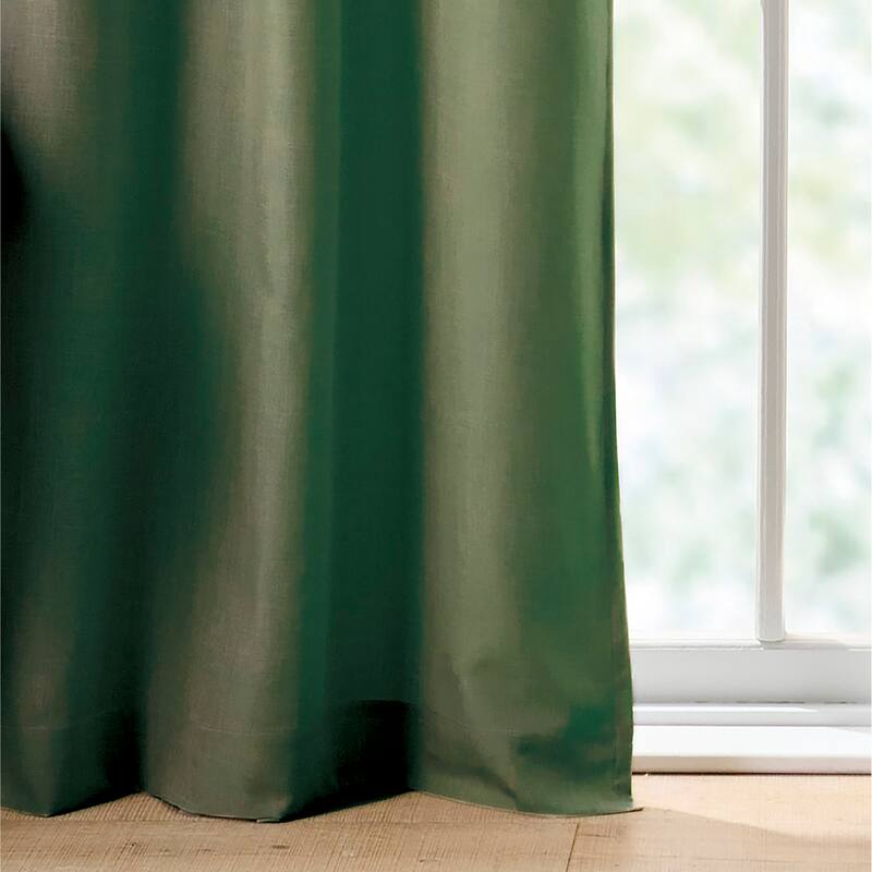 Tommy Hilfiger Jacob Grommet Window Curtain Panel Pair