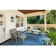preview thumbnail 11 of 10, Homestyles Sustain Gray Wood Outdoor Coffee Table - 46" x 26" x 16"