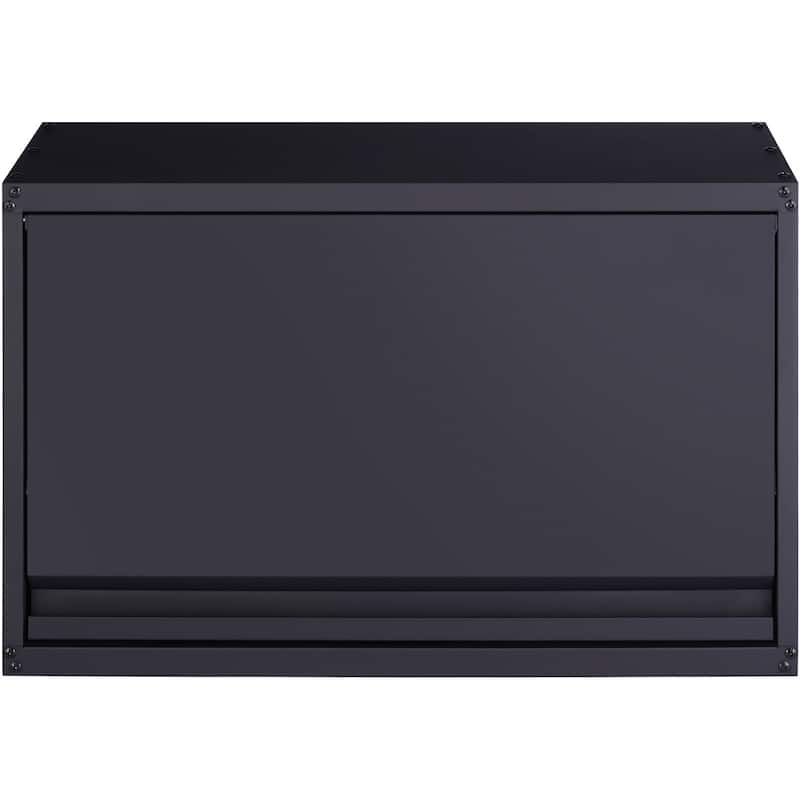Wall-Mounted Storage Cabinet with Adjustable Shelves for Home or Garage - 30.3" × 12.5" × 19.7"