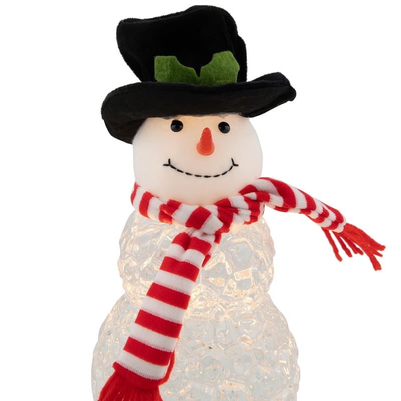 LED Lighted and Musical Snowman Christmas Snow Globe - 12"