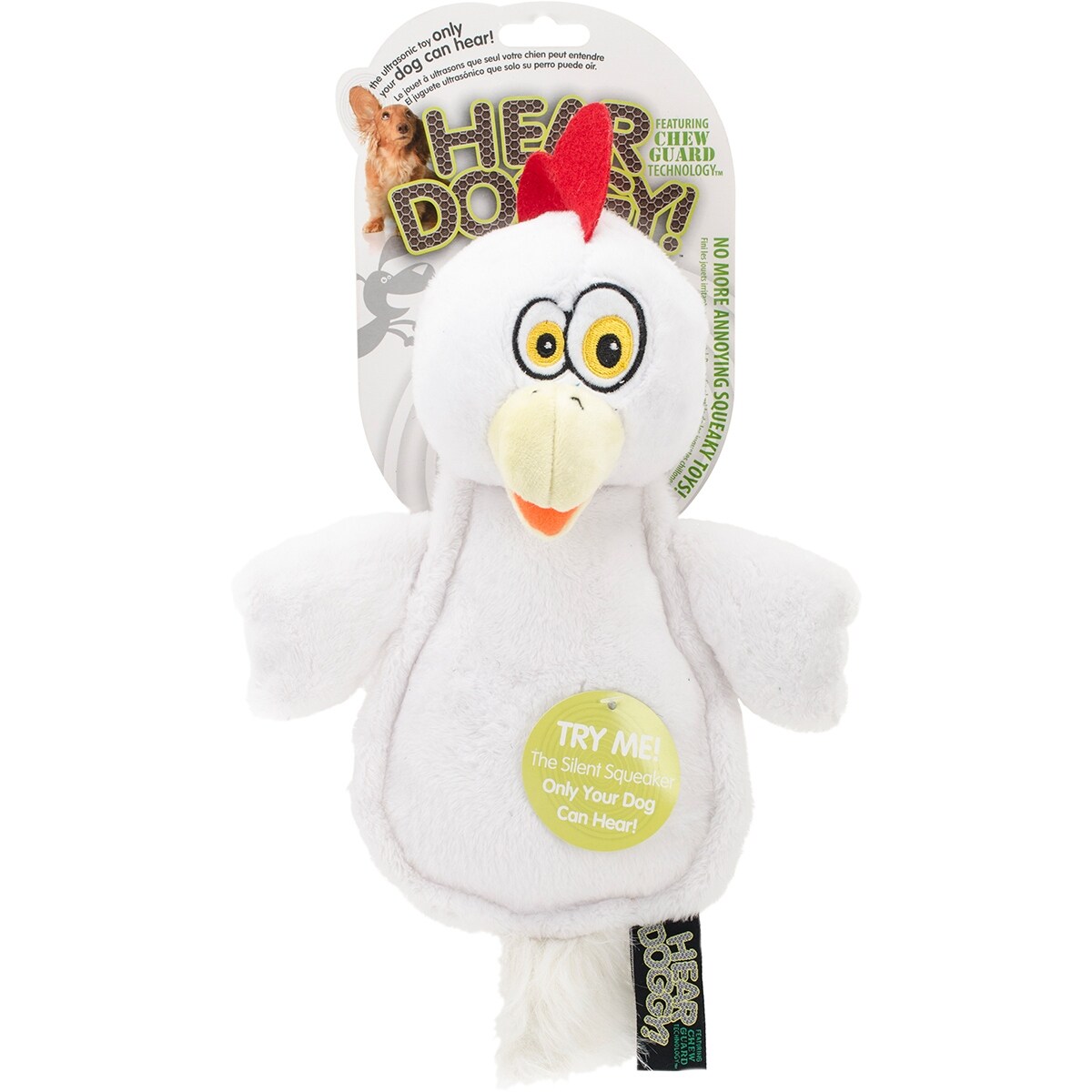 squeaky toy only dogs can hear