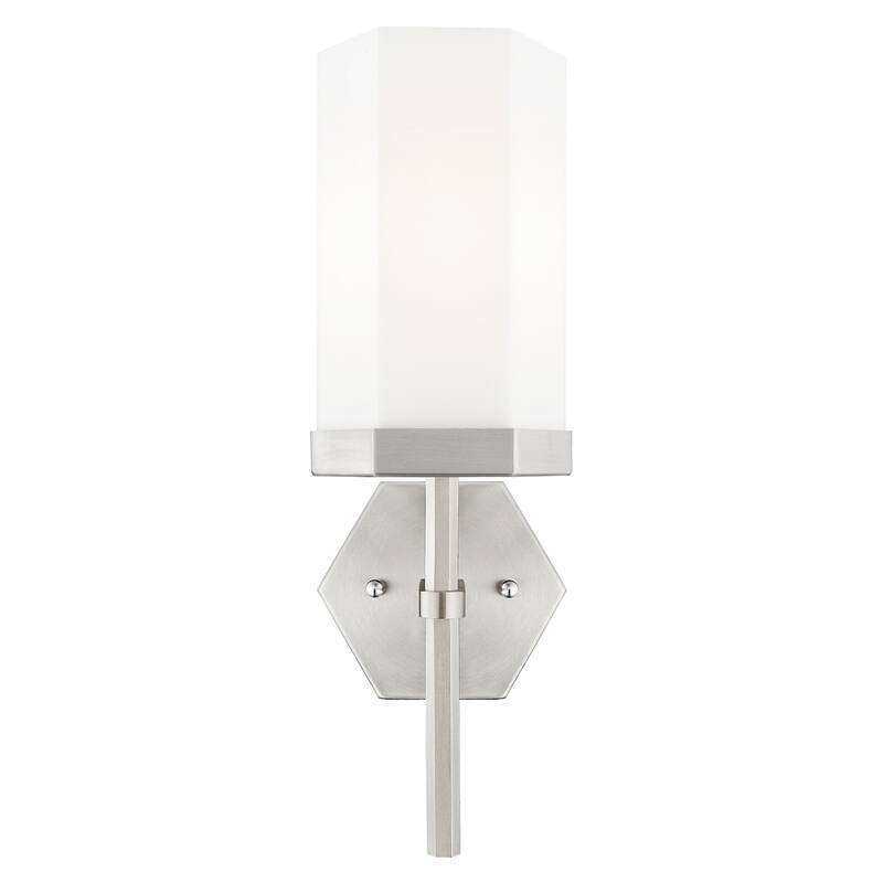 Innovations Lighting 463-1W-G463-8WH Blakeley 15" Tall Wall Sconce