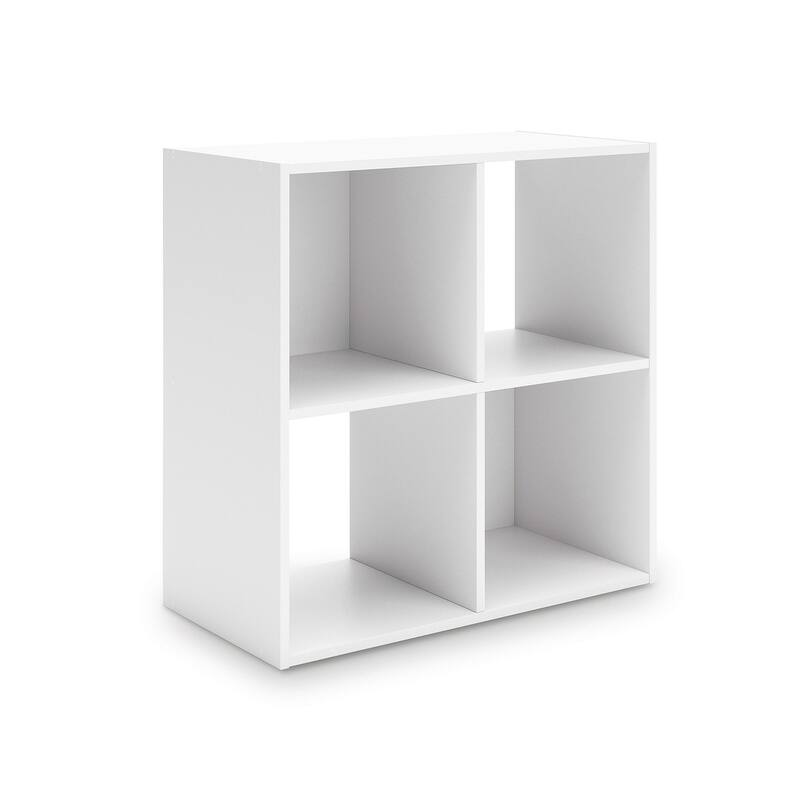 Signature Design by Ashley Onita White 4 Cube Organizer - 24" W x 12" D x 24" H