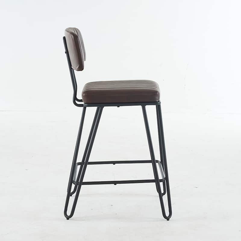Upholstered Counter Height Chairs Side Chairs Set of 2