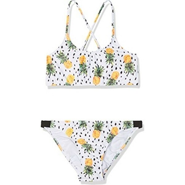 girls pineapple bikini