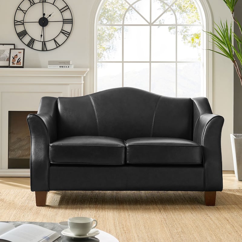 Franco Traditional Genuine Leather Sofa Set of 2 by HULALA HOME