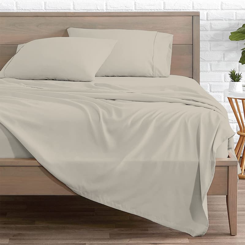 100% Cotton Lightweight & Breathable Percale Weave Flat Sheet