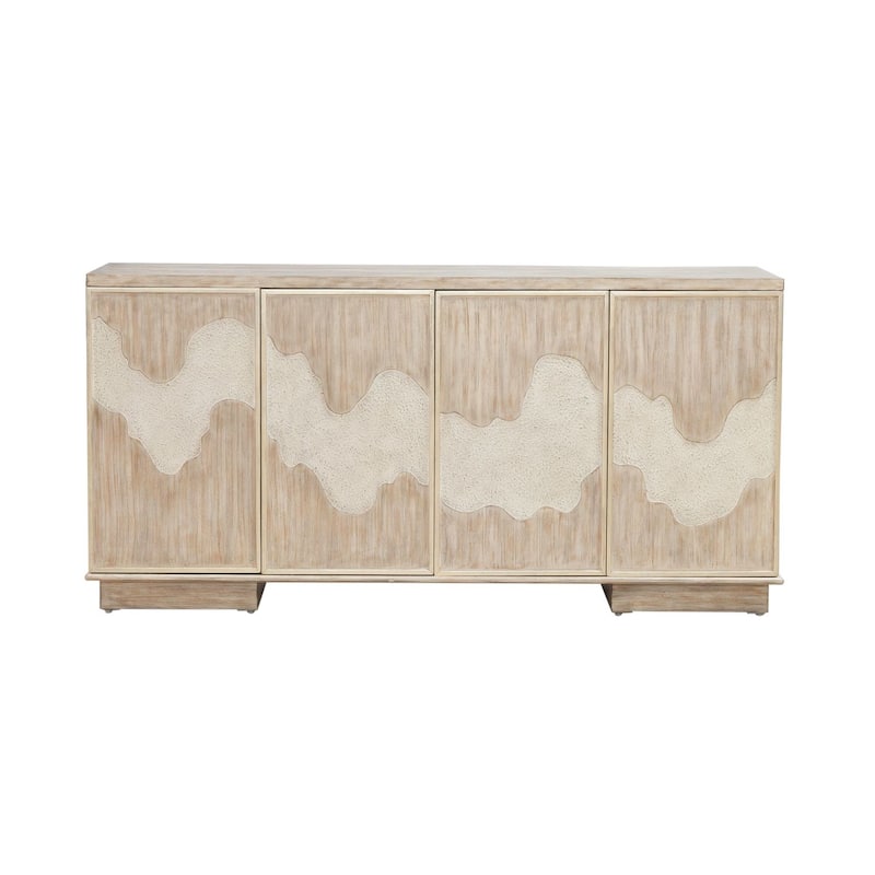Liberty Furniture Terrace 4 Door Accent Cabinet - Width 69" x Depth 19" x Height 34"