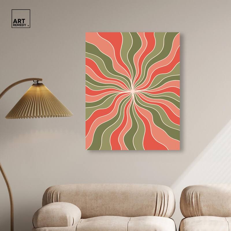 Carnaval Retro II Canvas by Art Remedy, Gallery Wrapped