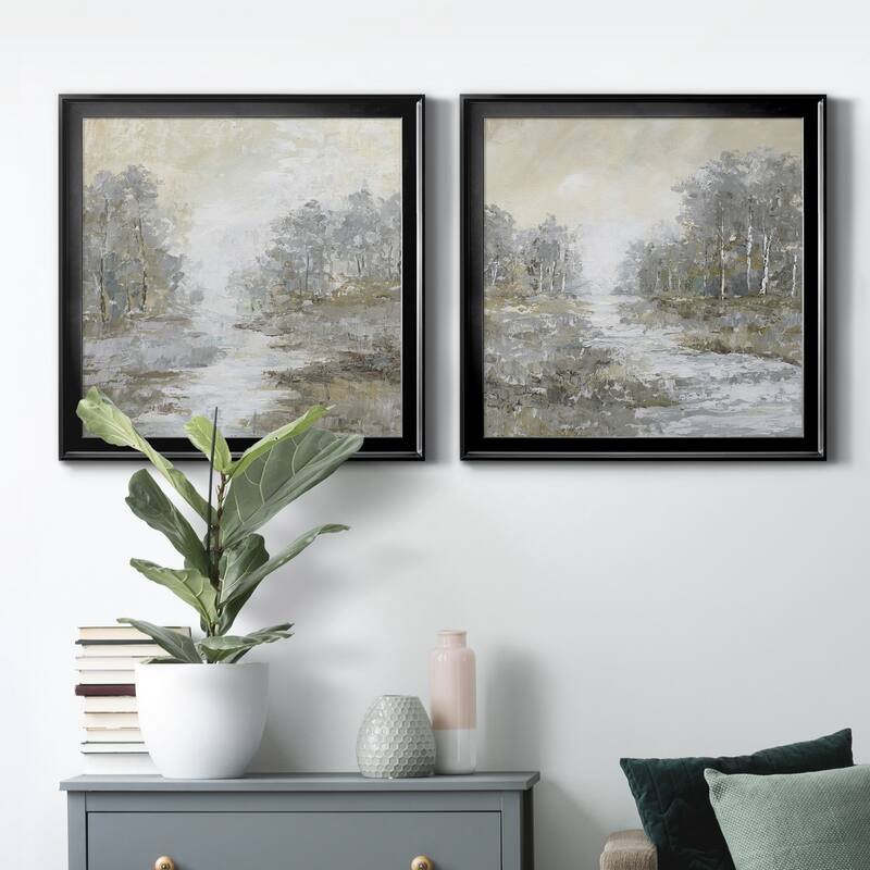 Babbling Brook I-Premium Framed Canvas - Ready to Hang - Multi-Color