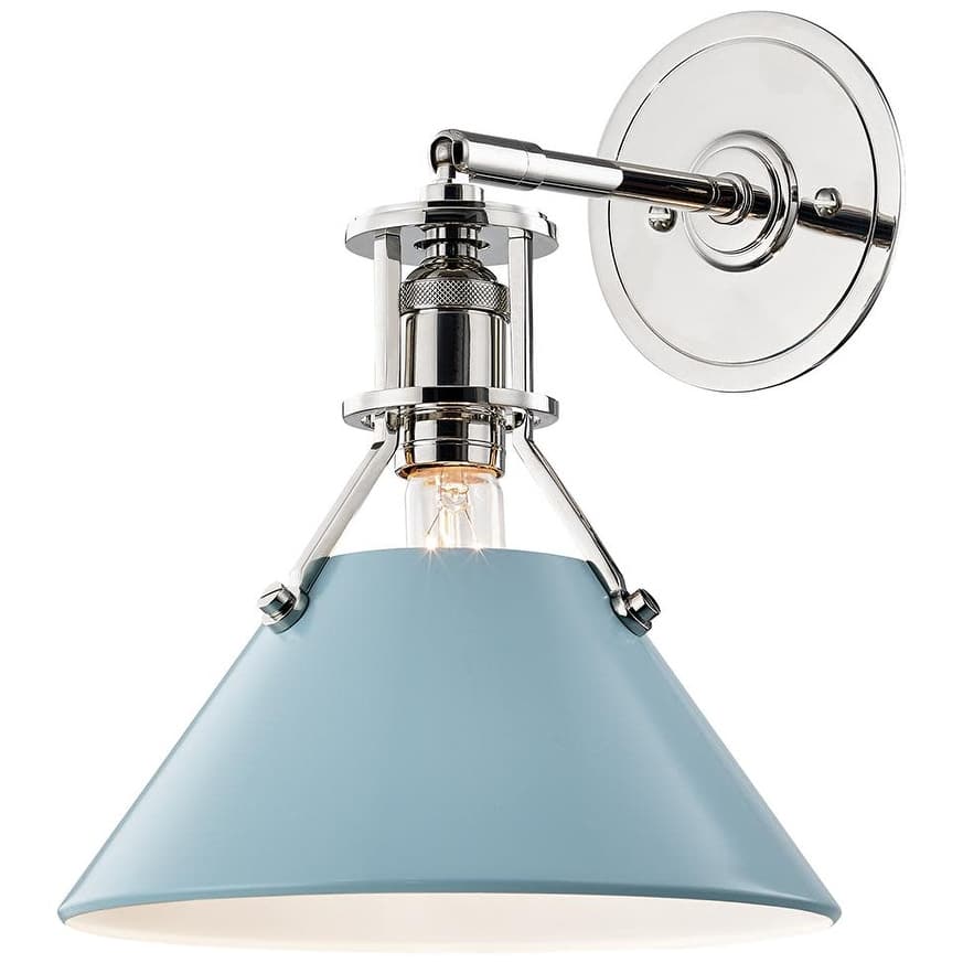 Hudson Valley Lighting Painted No.2 Single Light 11" Tall Wall Sconce