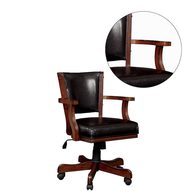 Leatherette Arm Chair in Inter-Changeable Design