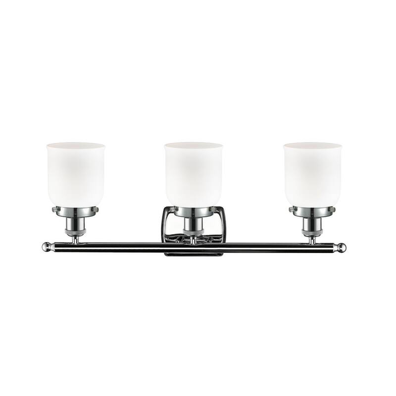 Innovations Lighting Small Bell 3 Light 26" Wide Vanity Light