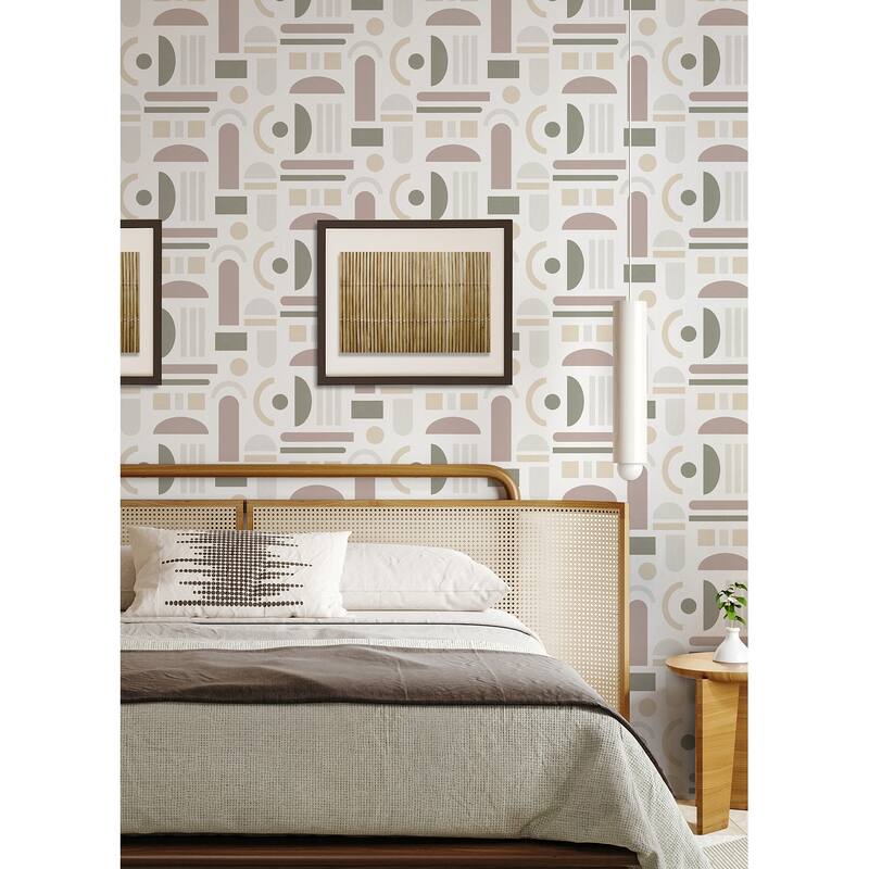 NuWallpaper Terracotta Wiles Peel & Stick Wallpaper - 216in x 20.5in x 0.025in