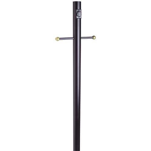 Shop Design House 501932 80 Transitional Outdoor Lamp Post With Electrical Outlet From The Lamp Post Collection Overstock 16440592
