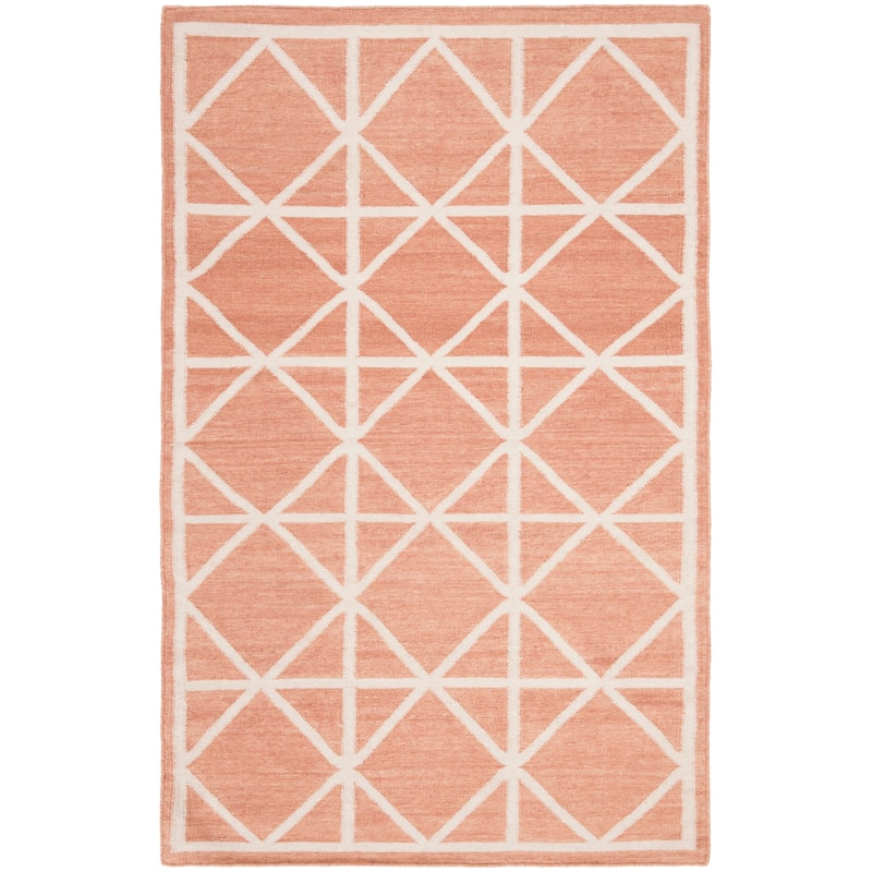 SAFAVIEH Handmade Flatweave Dhurries Vistina Modern Moroccan Wool Rug