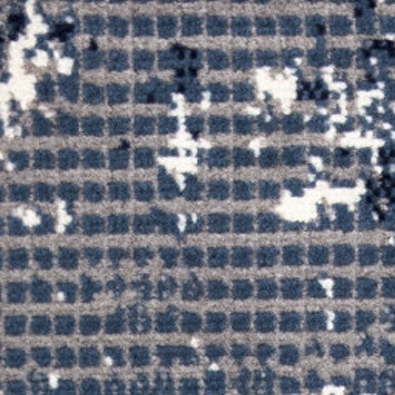 Power Loomed Abstract Modern Durable Area Rug - 90' X '27' X '0.5