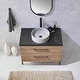 preview thumbnail 79 of 78, Trento Bath Vanity with Sintered Stone Top with Concrete Sink (C)
