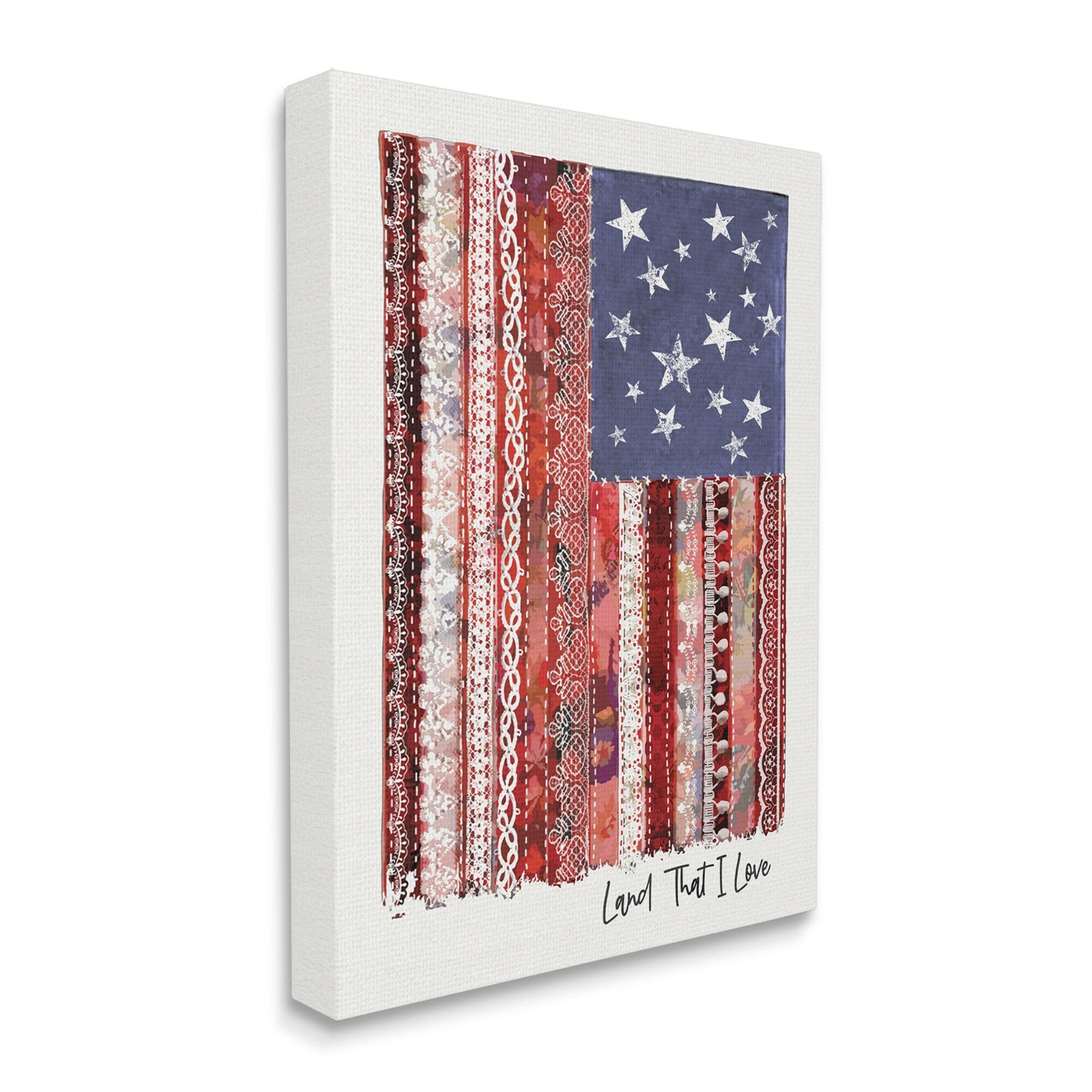 Stupell Vintage American Flag Baseball Sports Rustic Photo,11x14, Design By  Artist Daniel Sproul - Bed Bath & Beyond - 28719765